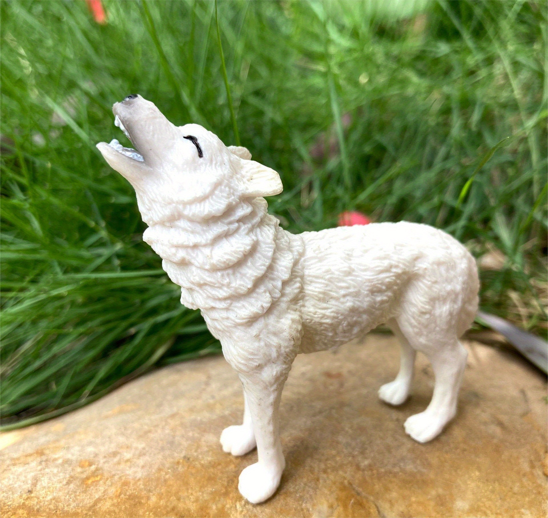 Magical Forest Wolf Model Handmade Animal Model Perfect For - Temu