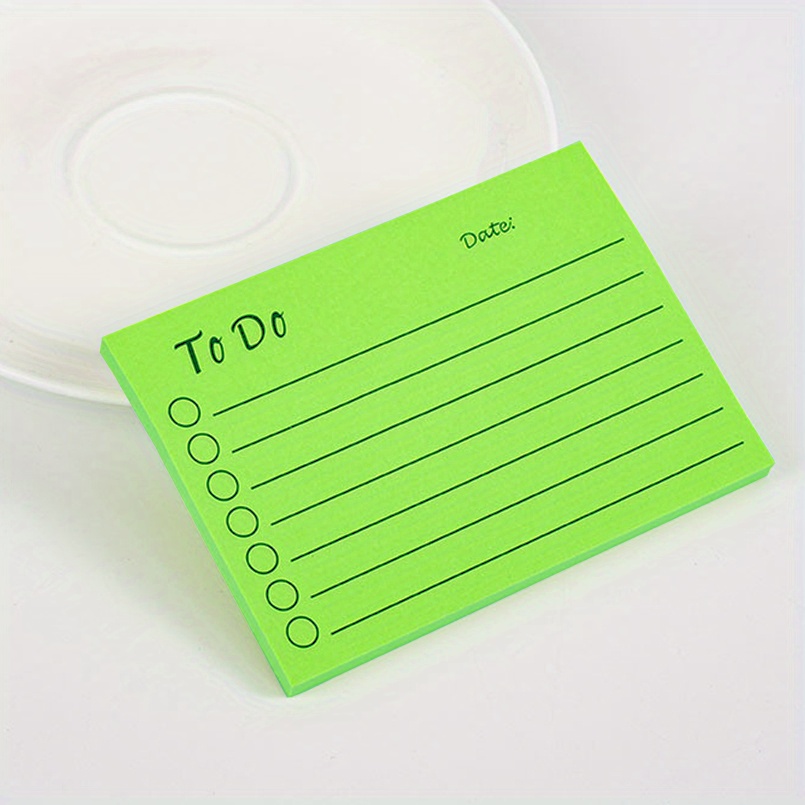 To Do List Sticky Notes( /pad) Sticky Pads Memo Sticky Notes - Temu