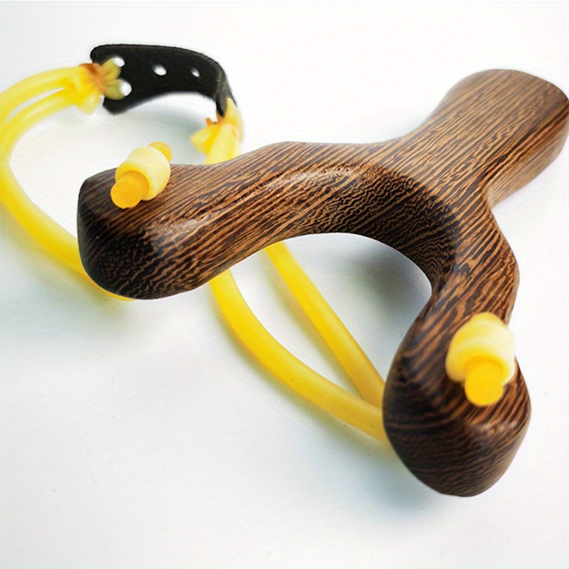 Premium Wooden Hunting Slingshot Mud Ammo Perfect Catapult Temu