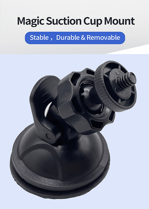 Car Dash Cam Holder Suction Cup Vehicle Video Recorder With 5 Types Adapter  Car Driving Recorder Bracket Camera Mount - AliExpress