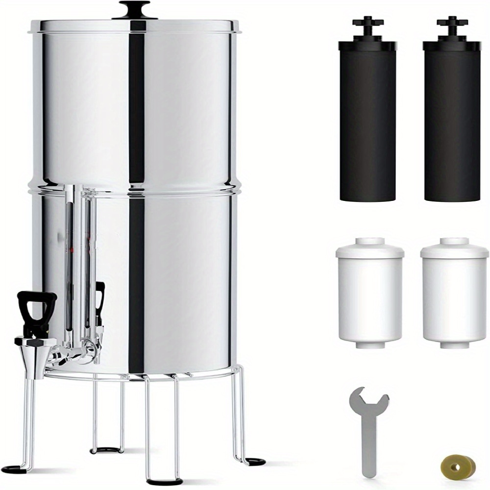 Waterdrop Paja de filtro de agua por gravedad, sistema de filtración de  agua de campamento, purificador de agua de supervivencia para viajes