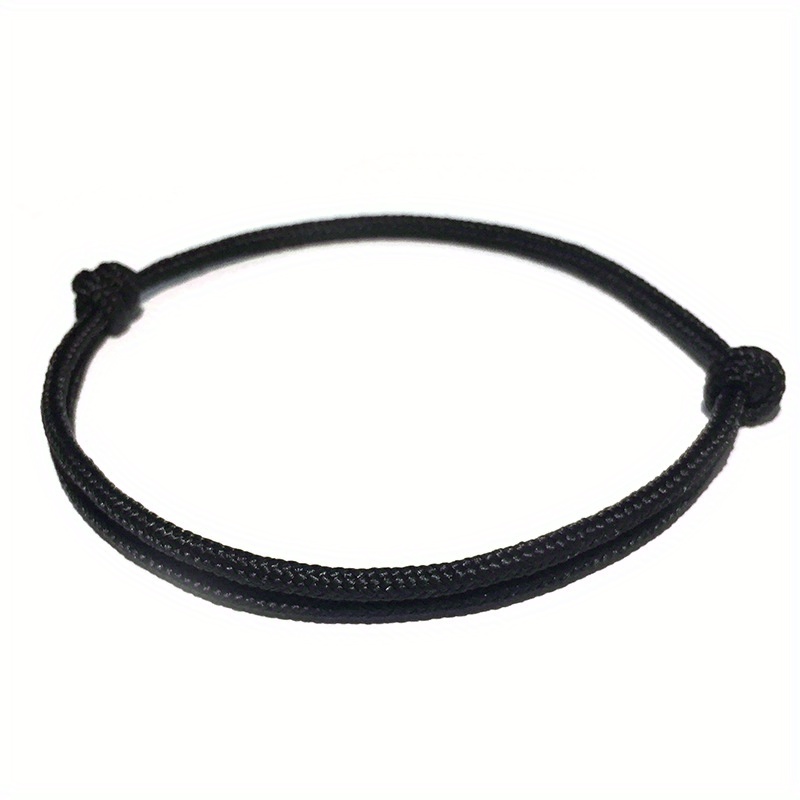Bohemian Red String Anklet, Minimalist Ankle Bracelet
