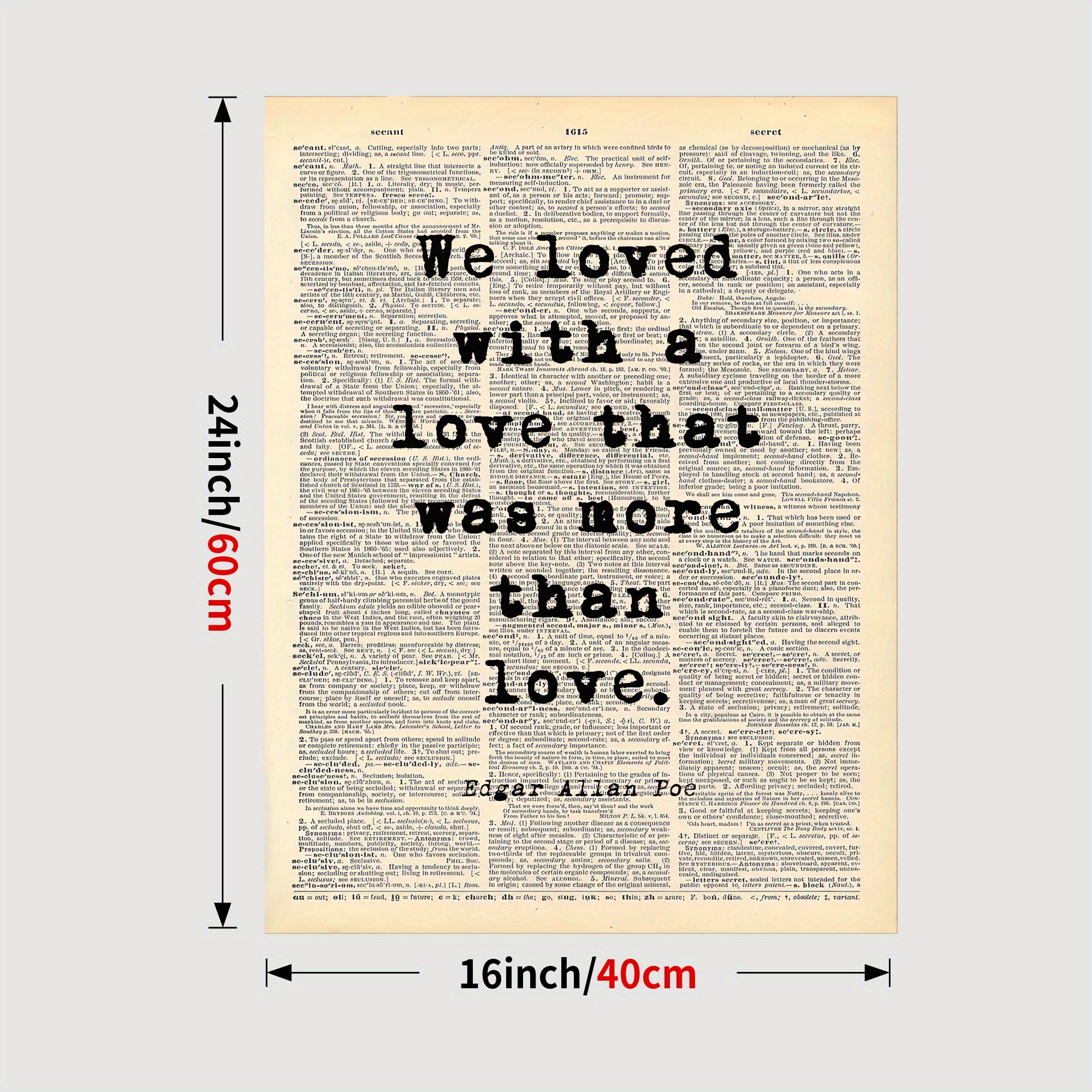 Love Print Love Definition Poster Love Dictionary Print -   Meant to  be quotes, Love meaning quotes, Unique words definitions