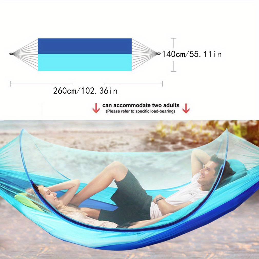 1pc Hamaca Exterior Mosquitera Impermeable Doble Dormir En - Temu Chile