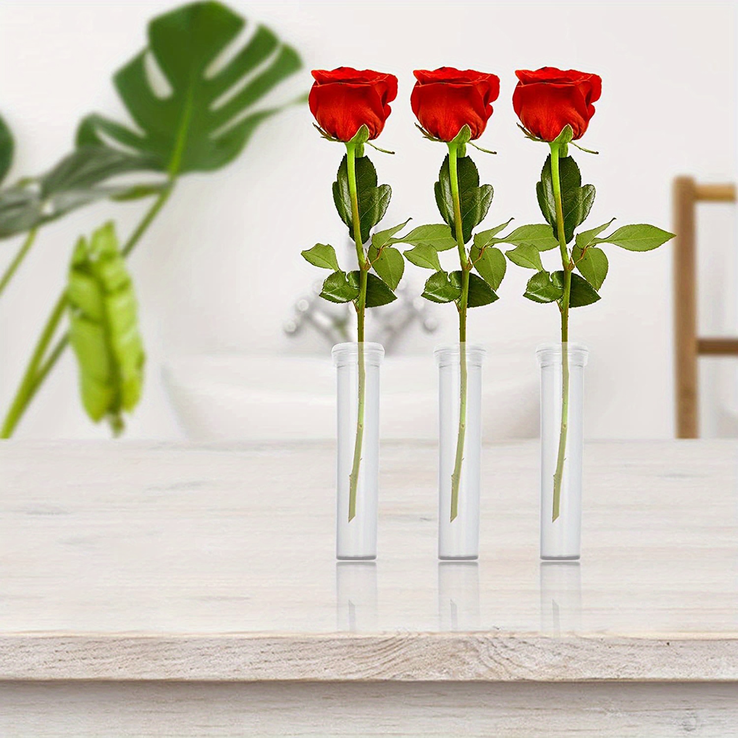 Floral Water Tubes/vials For Flower Arrangements Rose - Temu