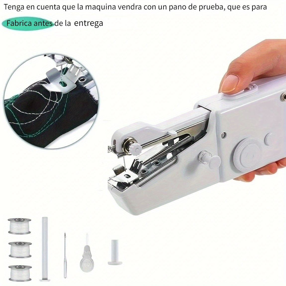 Maquina De Coser Mini Manual Portatil + Accesorios