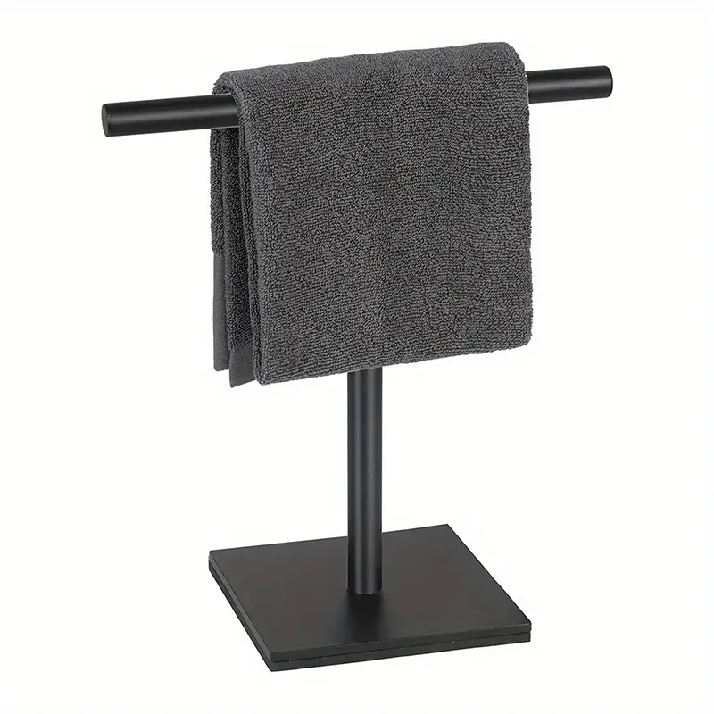  Toallero individual de acero inoxidable, 27.6 in/31.5 in,  soporte para toallas de baño de pared, riel de montaje para cocina y baño  (plateado) (tamaño 39.4 in) : Hogar y Cocina