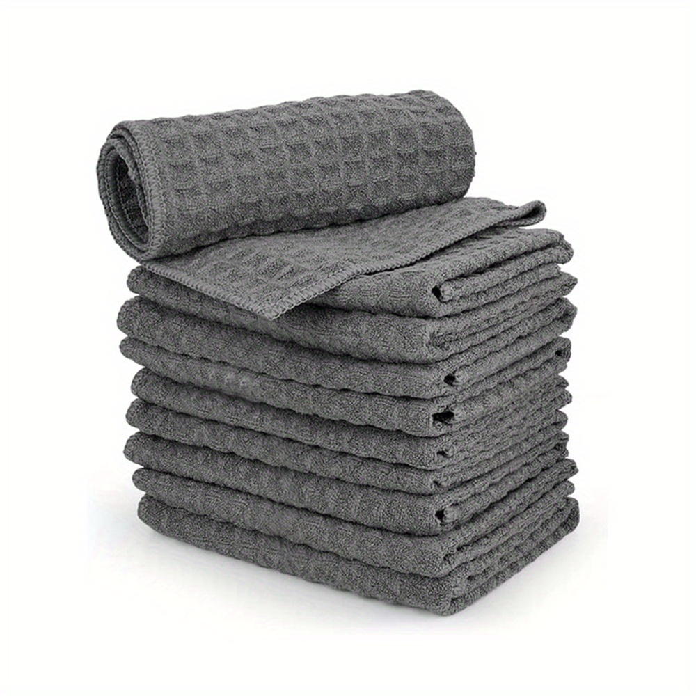 Microfiber Waffle Weave Towels & Cloths