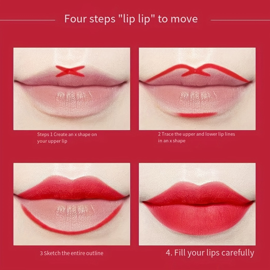 3 In 1 Lip Liner Eyebrow Pencil And Eyeliner Waterproof And Smudge Proof Versatile And