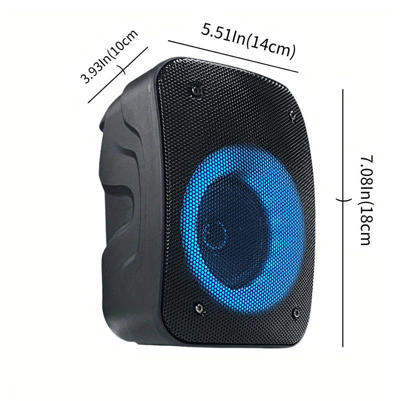 Altavoz Inalámbrico Kts 1335 Altavoz Luces Led Colores - Temu Chile