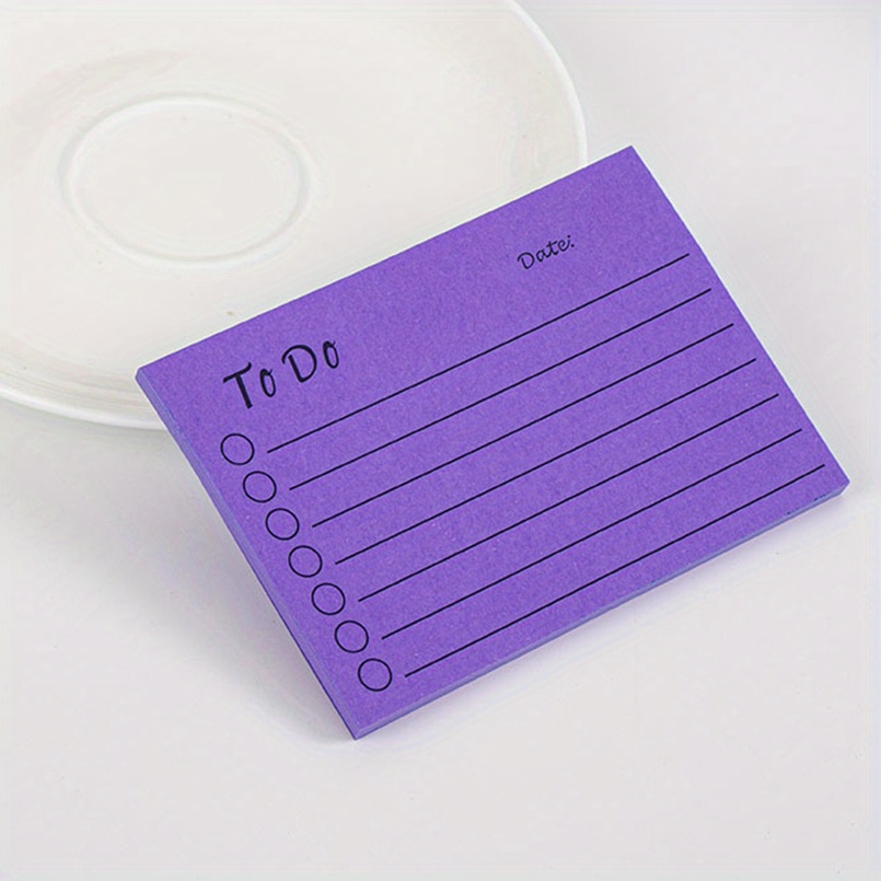 To Do List Sticky Notes( /pad) Sticky Pads Memo Sticky Notes - Temu