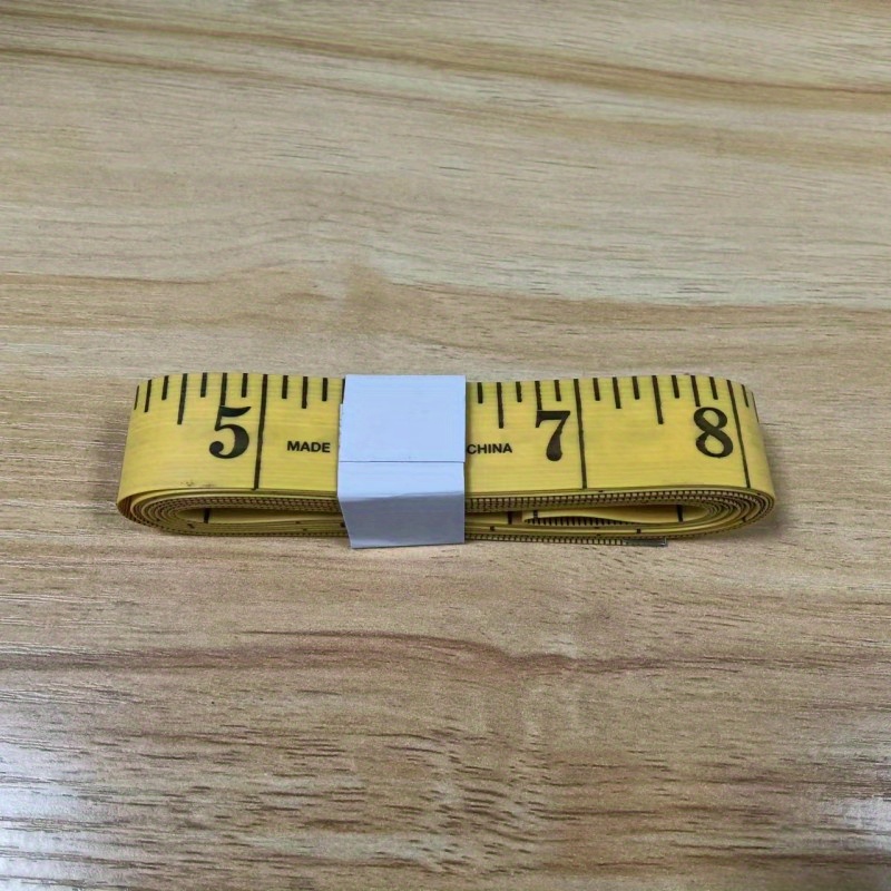  Cinta métrica para medir el cuerpo, cinta métrica de tela suave  de 120 pulgadas para medición de tela de coser, regla de sastre de doble  escala para pérdida de peso, medición