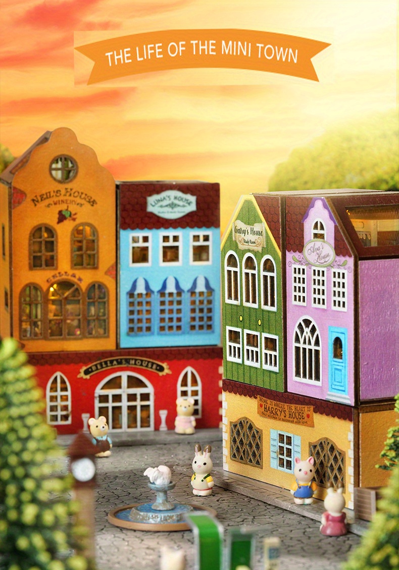 4 pz/lotto miniatura della casa delle bambole Mini piccoli libri modello  accessori per mobili finta decorazione di bambole giocattolo mobili per  bambole regalo per bambini - AliExpress