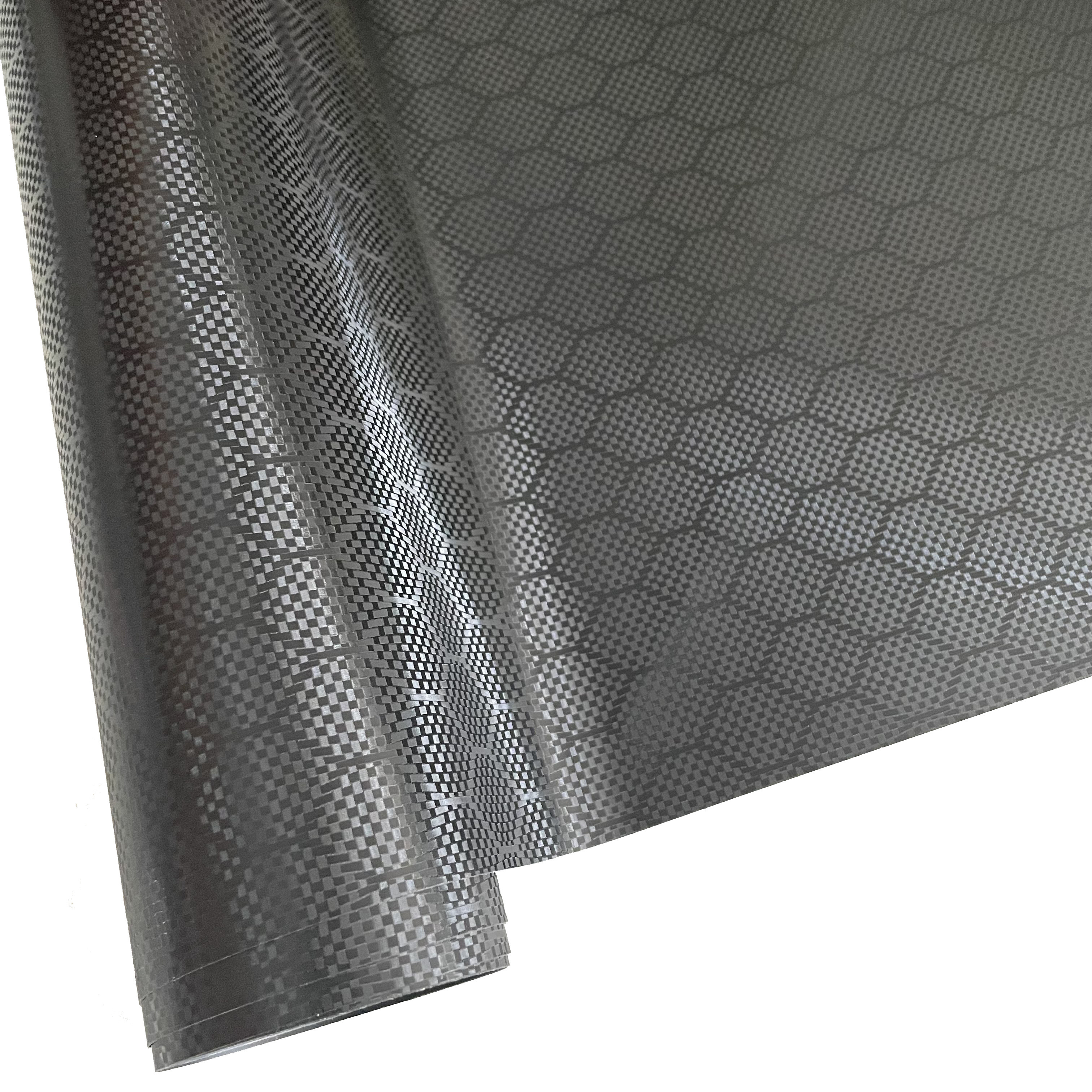 StickersLab - Folie Wrapping Carbon 5D weiß extra glänzend 50 x 200 cm +  Spachtel 3M + Cuttermesser