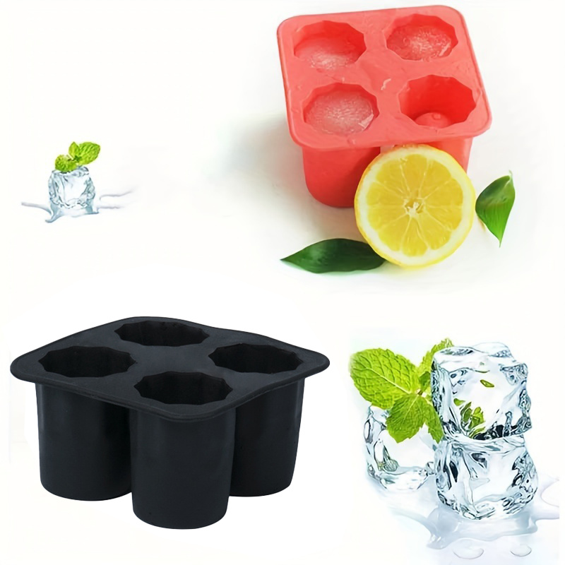 Reusable Molded Plastic square Beverage Glasses