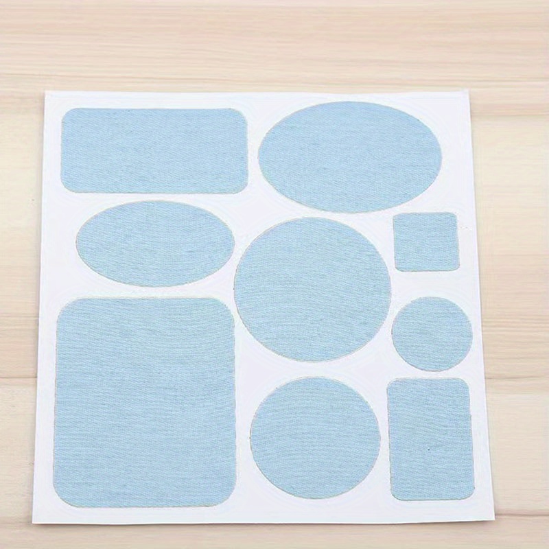 Denim Patch Set Versatile Fabric Patches For Clothing Repair - Temu