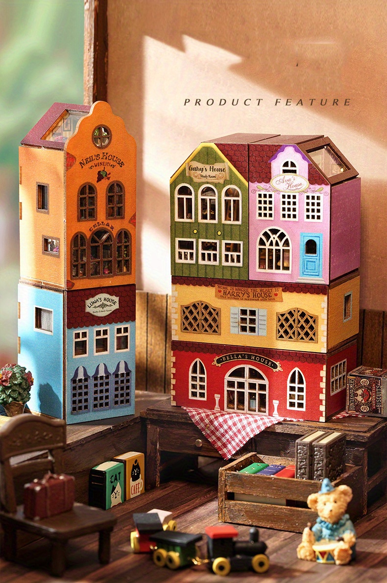 1pc Kit Casa Bambole In Miniatura te Piccola Casa Modello - Temu Italy