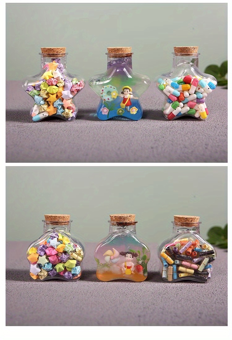 Stars Glitter Small Bottle Diy Wine Bottle Beverage - Temu