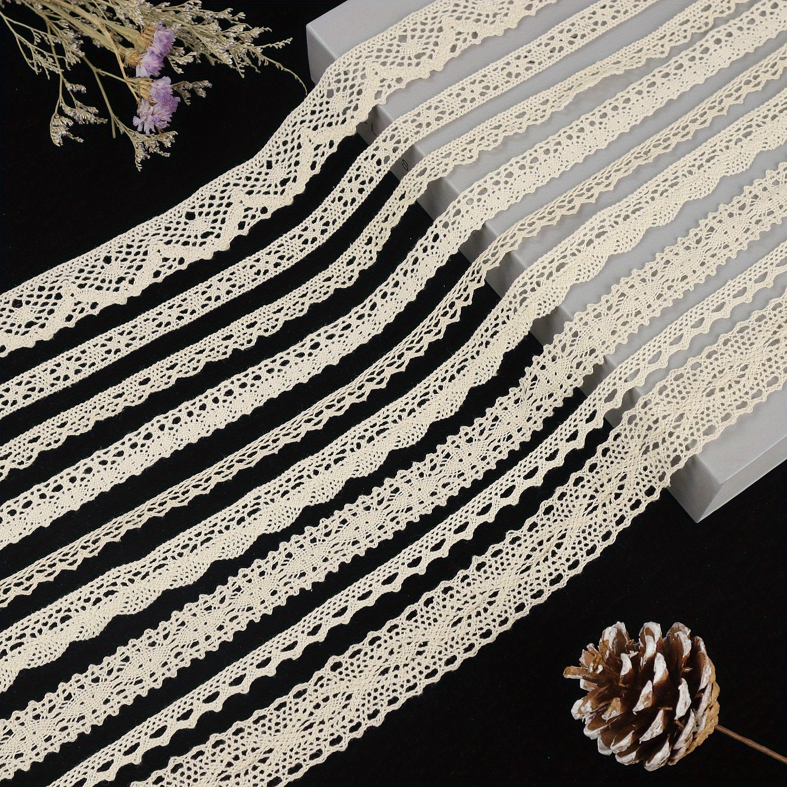 2 Yds,lace Ribbon,crochet Ribbon,ribbon for Crafts,craft Ribbon
