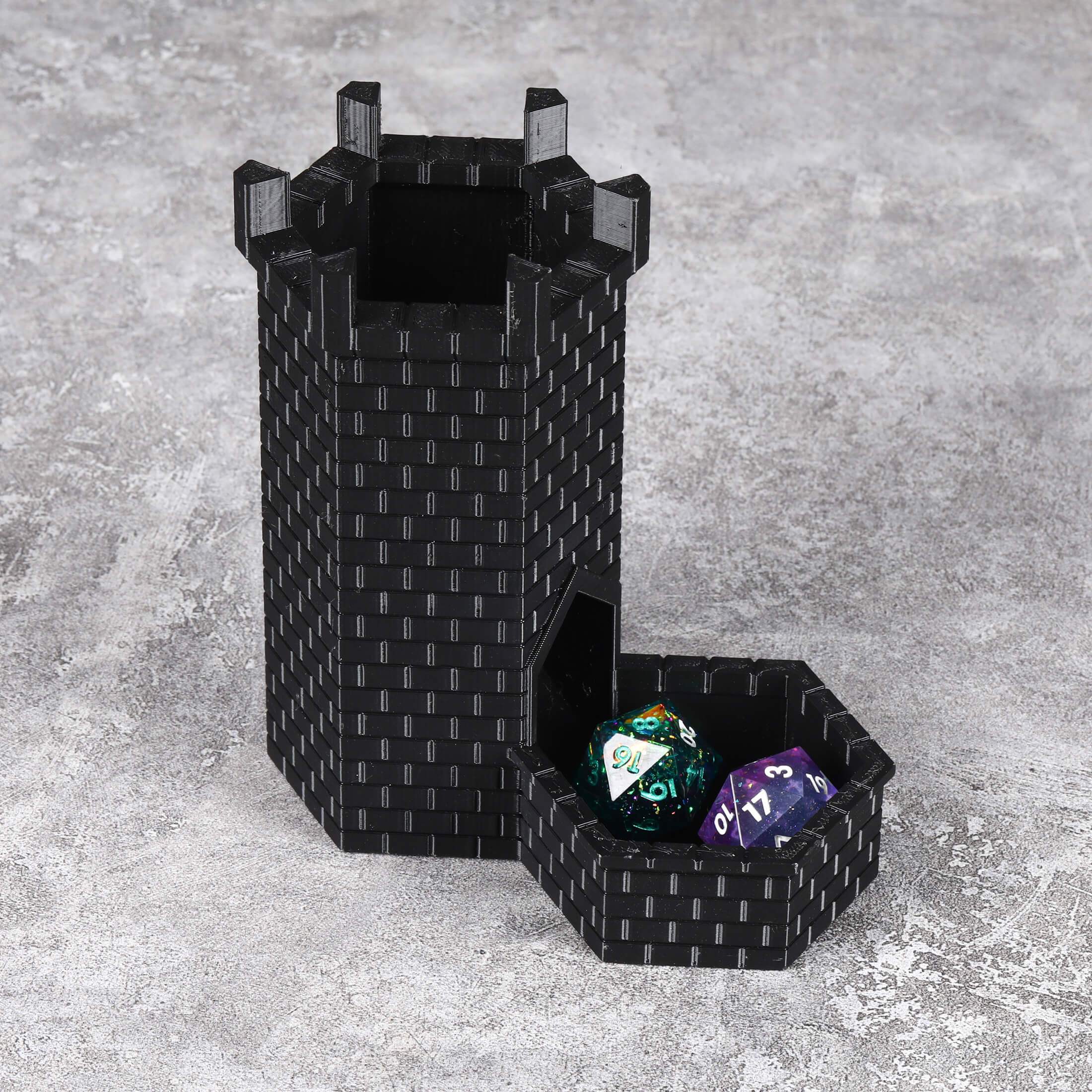 3d Printed Dice Tower Castle Tray: Ultimate Dnd Accessory - Temu