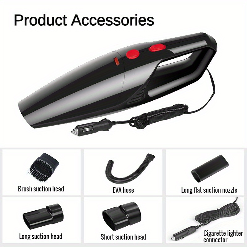 Handheld Vacuum Cleaner Cordless 120W 4500PA Strong Suction
