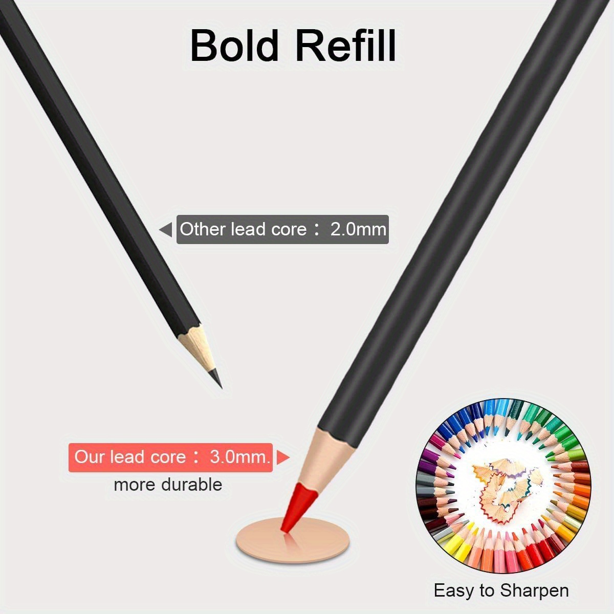 54 colored pencil sets, sketch pen sets, adult/children's professional  watercolor pencils, professional/beginner, durable colored art pencils