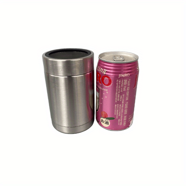 Reduce Enfriador de latas, paquete de 5 – Soporte para latas de  acero inoxidable 4 en 1 y soporte para botellas de cerveza, 4 horas de  frío, se adapta a latas