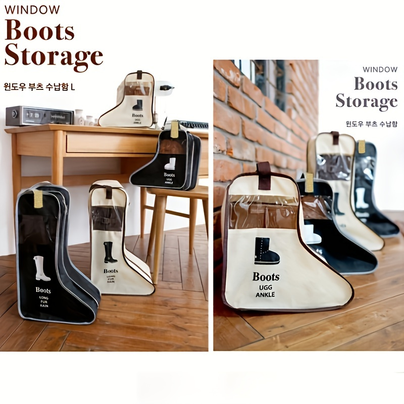 Boots Shoe Bag Travel Organizer Storage Cube-Portable Waterproof