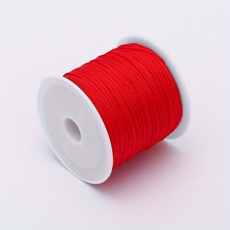  Red Sewing Thread Red Thread Soft Comfortable Breathable Shiny  Silk Thread Acrylic Sewing Thread for Slippers Handbag Hat Red Thread Soft  Comfortable Breathable Shiny