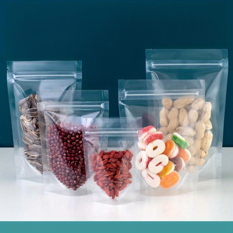 Clear bags for clothes storage, toys, snack bags and food saver