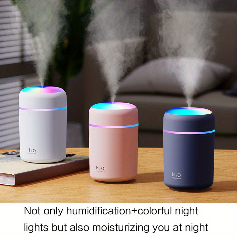 Car Diffuser USB Cool Mist Car Humidifier Aromatherapy Essential Oil  Diffuser Portable Oil Diffuser for Car Home Office Bedroom(White)