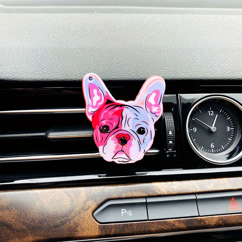 Auto-Klimaanlage ist für Hund oder Haustier Autoaufkleber