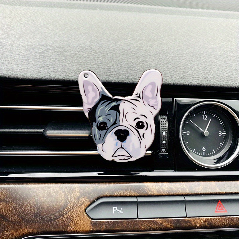 Bouledogue Français Voiture Désodorisant Auto Climatiseur - Temu Canada