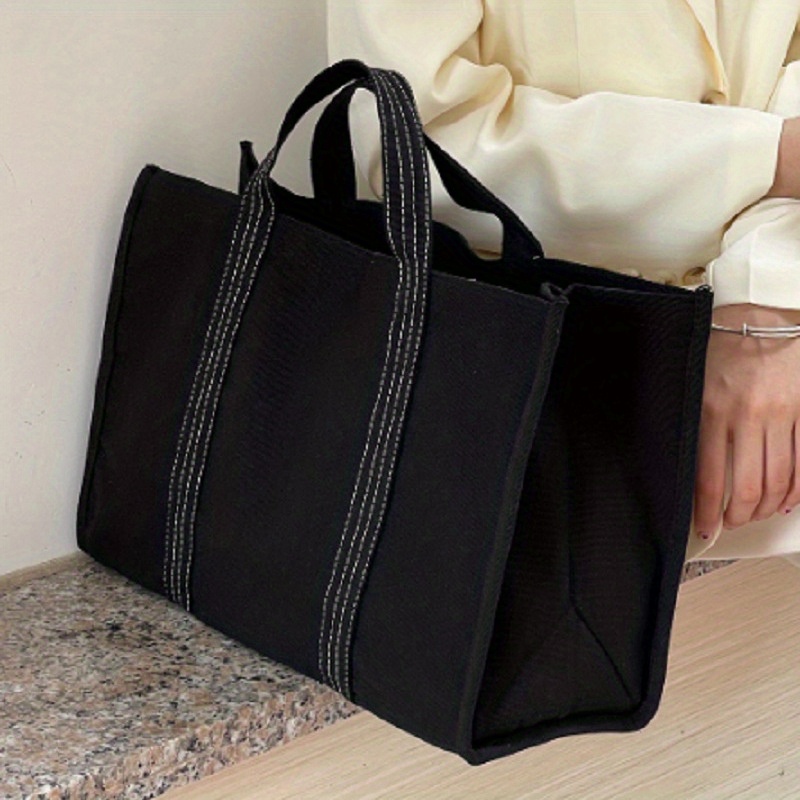 Black Suede Leather Tote Bag,Large Black Bag,Black Shoulder Suede Tote Bag