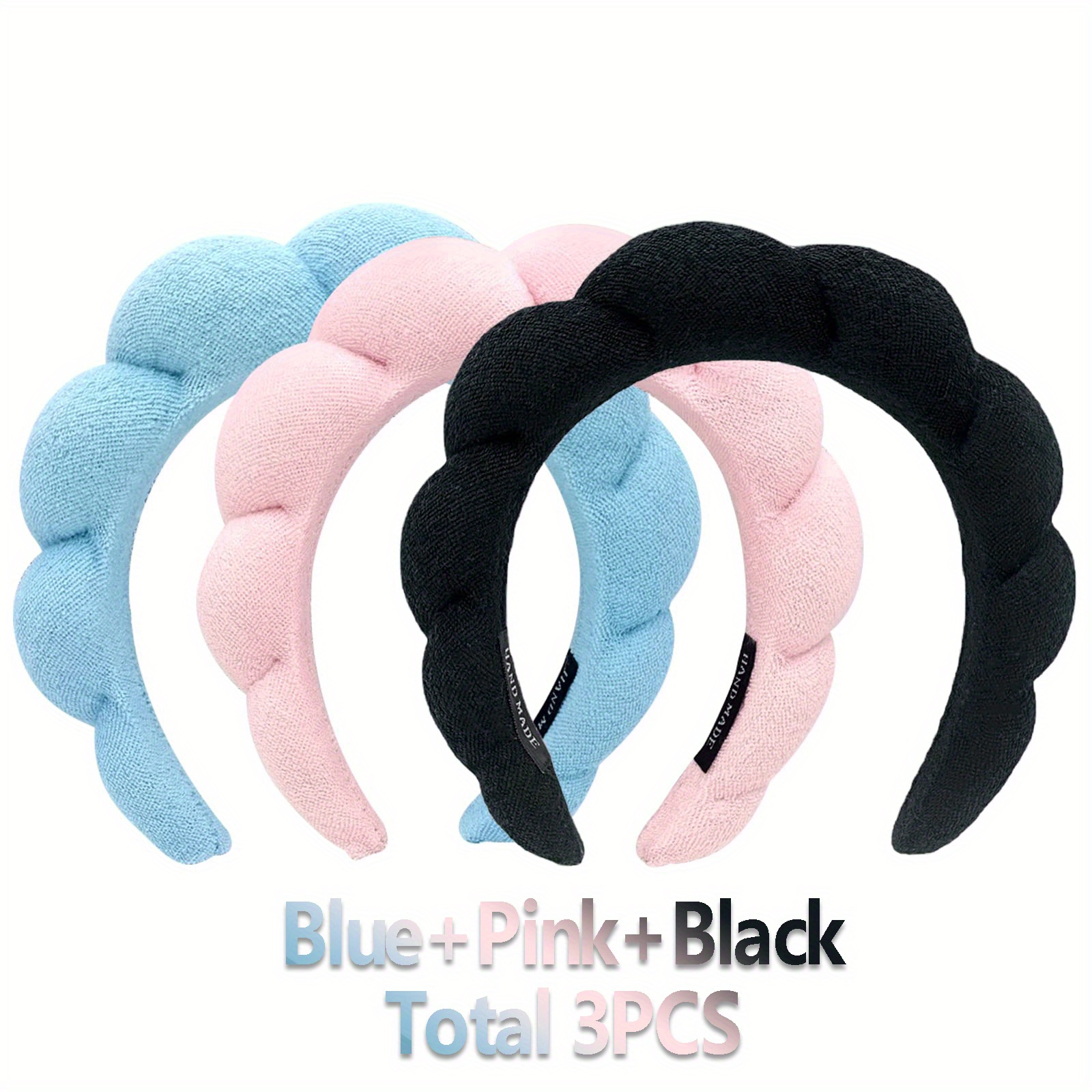Fabric hair band, small, black | jozanek.com