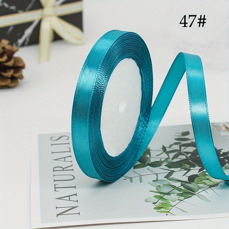 Turquoise Satin Ribbon 2 Inch 50 Yard Roll for Gift Wrapping