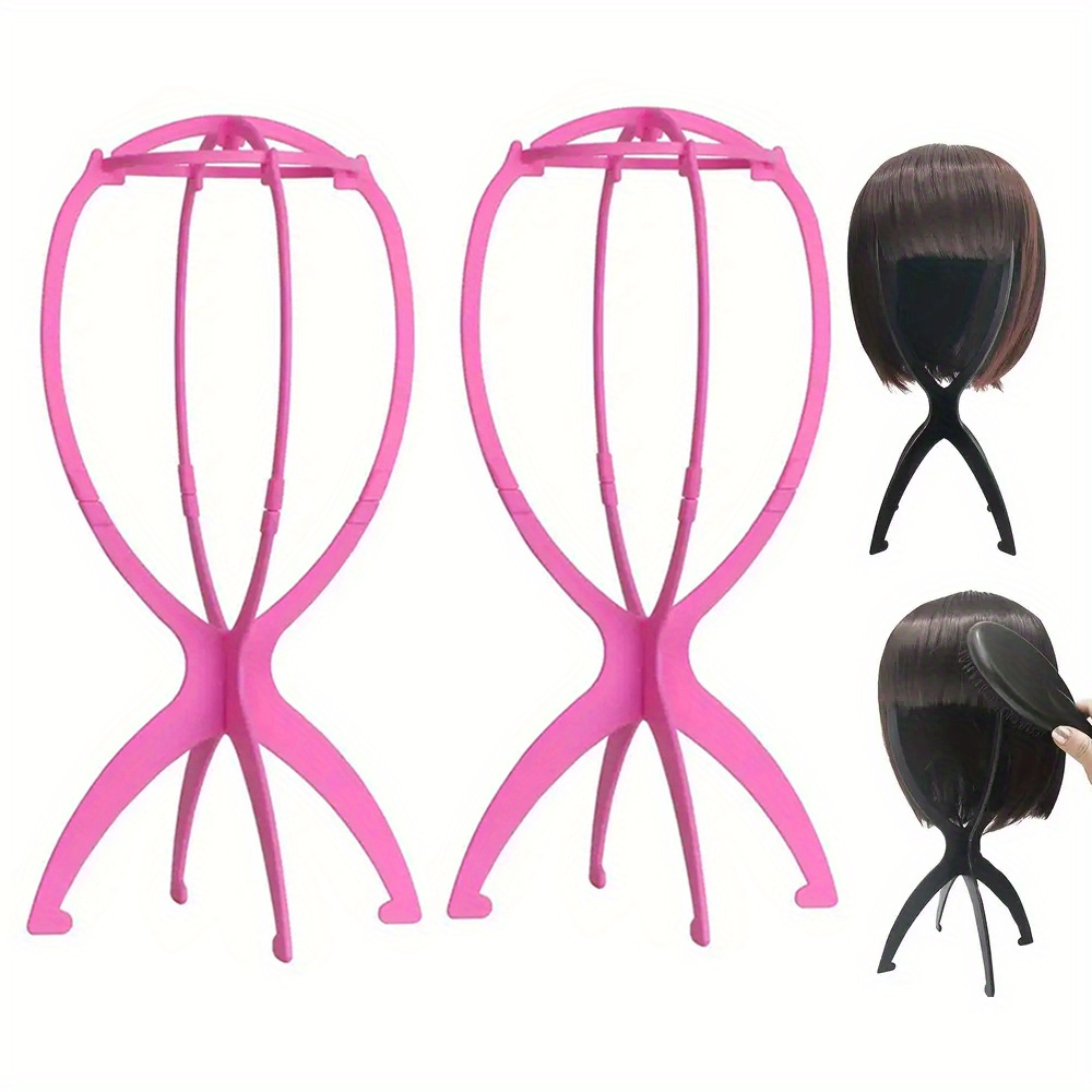 3 Pack Wig Head Stands Wig Stands For Multiple Wigs Wig Holder