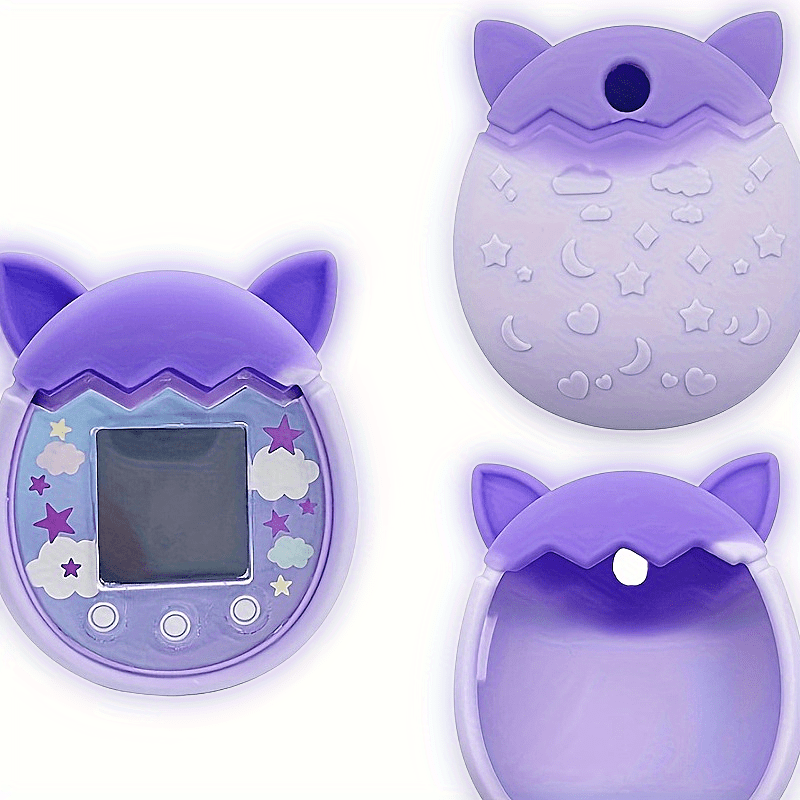 Silicone Protective Case for Bitzee Interactive Toy Digital Pet Cover  Vitural Game Accessories with Lanyard Shockproof Shell