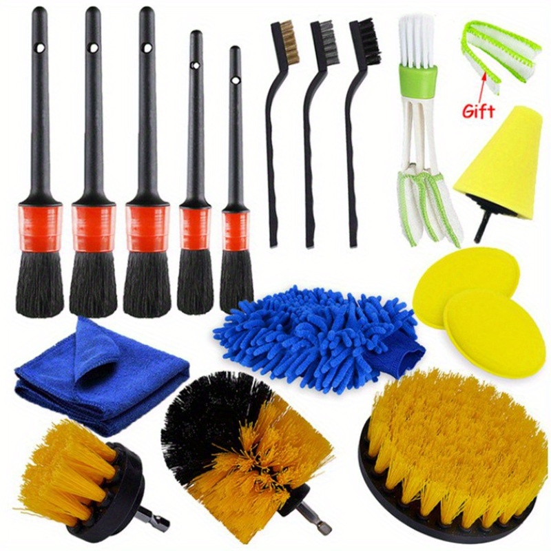 All Purpose Power Scrubber Cleaning Kit Clean Bathroom, Shower