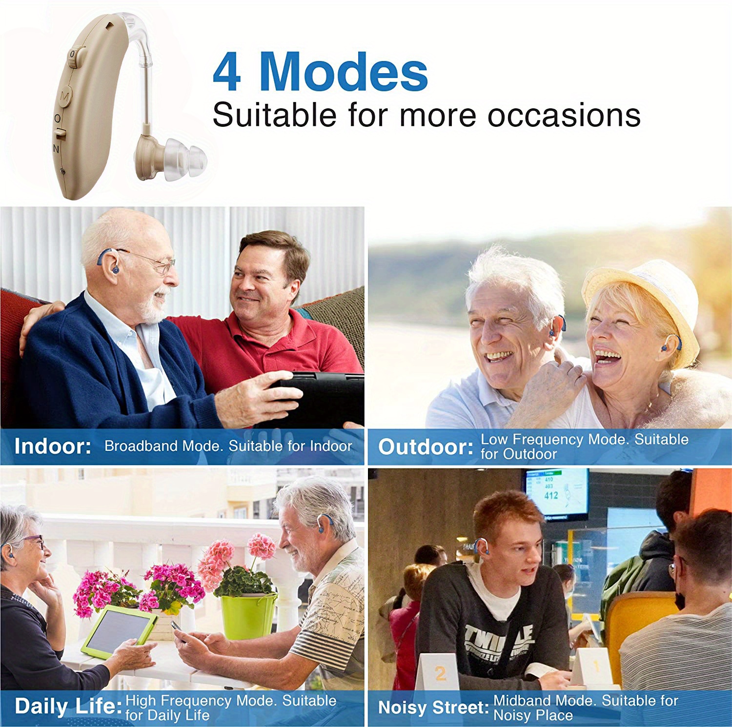 Elderly Hearing Aid Usb Rechargeable Model Digital Hearing Temu