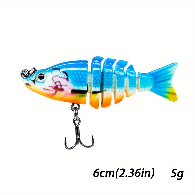 Catch Fish Jointed Swimbait Fishing Lure Perfect Bass Trout - Temu