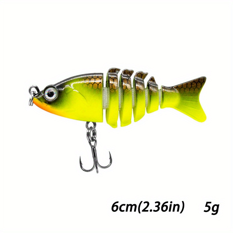  FANTANGLER Fishing Lures for Bass,Lifelike Slow Sinking  Swimming Bass Lures for Freshwater and Seawater Fishing Accessory,Realistic  Fishing Lures,Multi Jointed swimbait for bass,Fishing Gifts for Men :  Sports & Outdoors