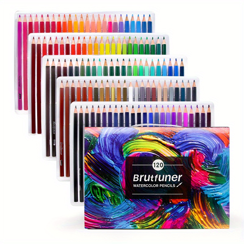 Non-toxic Professional 48PCS Oil Colored Pencils for Adults Students Kids  School