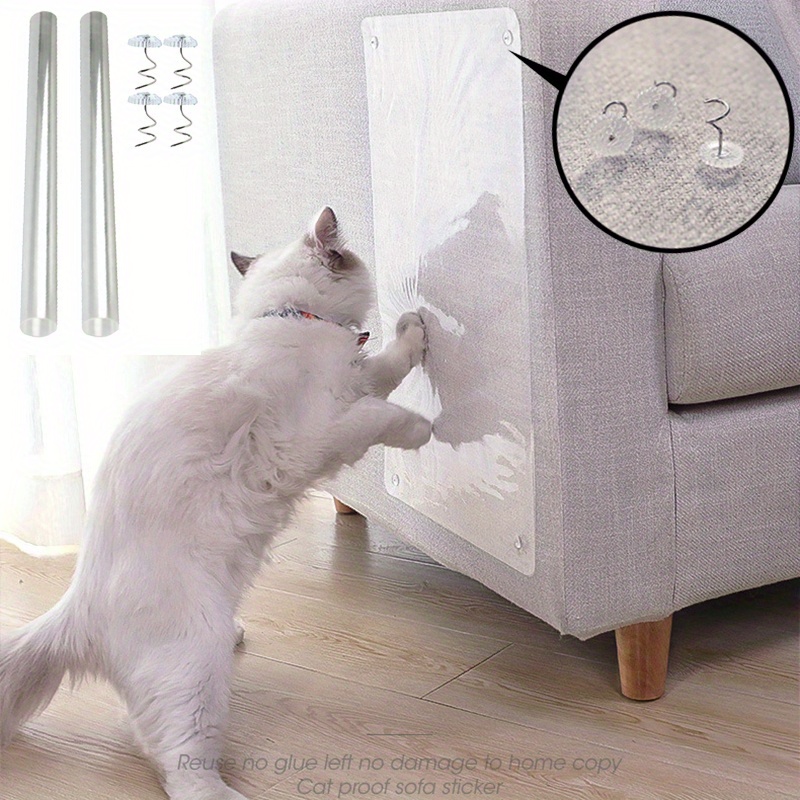 4pcs/lot Couch Cat Scratcher Tape Sofa Furniture Protector for