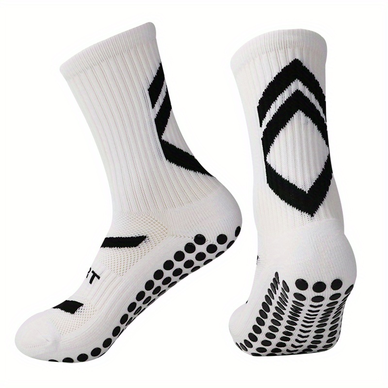 Grip Athletic Socks Anti slip Towel Bottom Running Yoga - Temu Italy