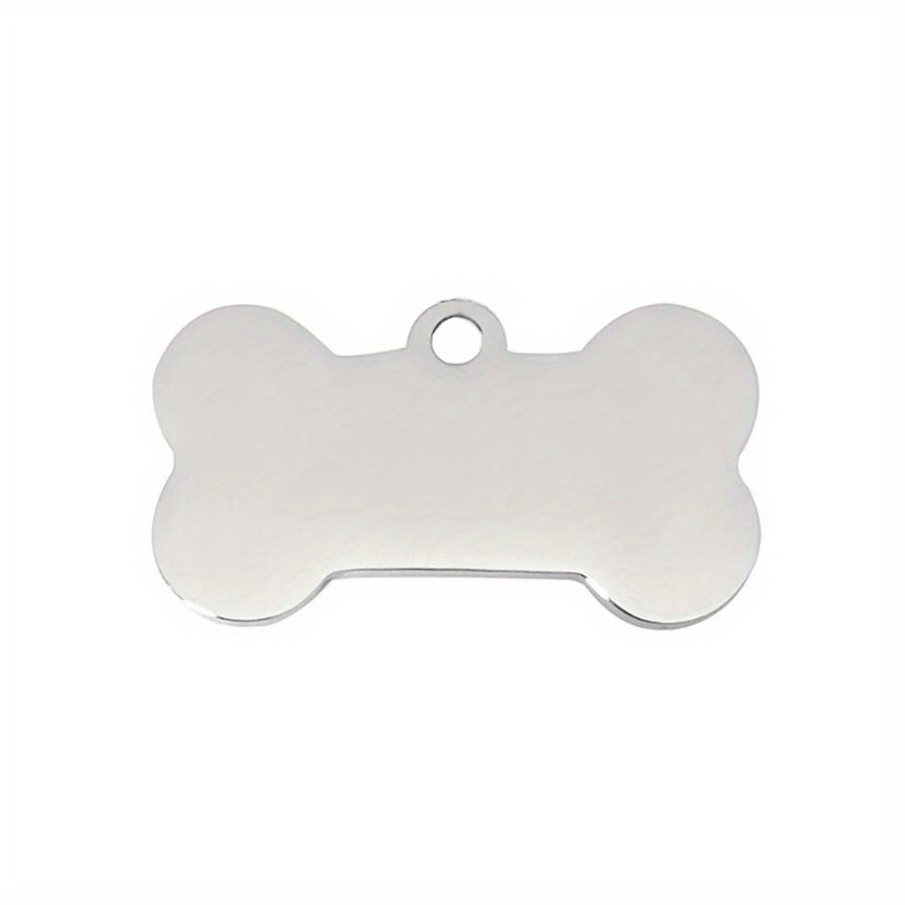 Customized Stainless Steel Lettering Dog Tag Bone Shaped Dog - Temu