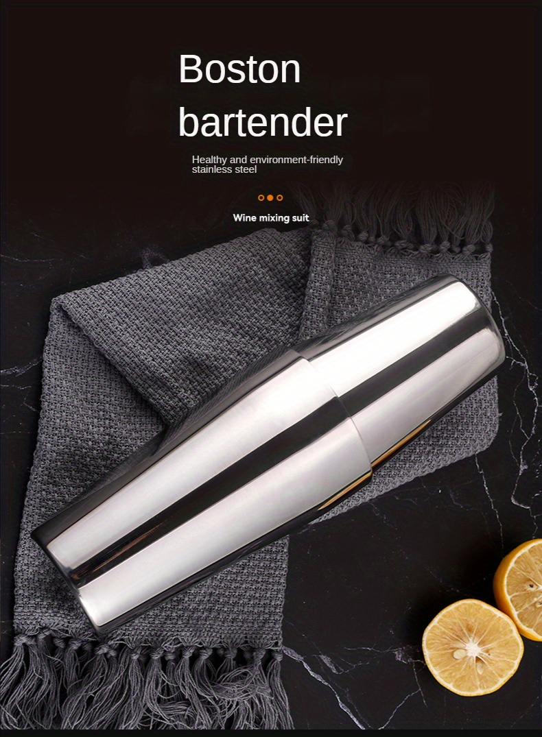 Stainless Steel Cocktail Shaker, Ounce Cup, Stainless Steel Ounce Cup