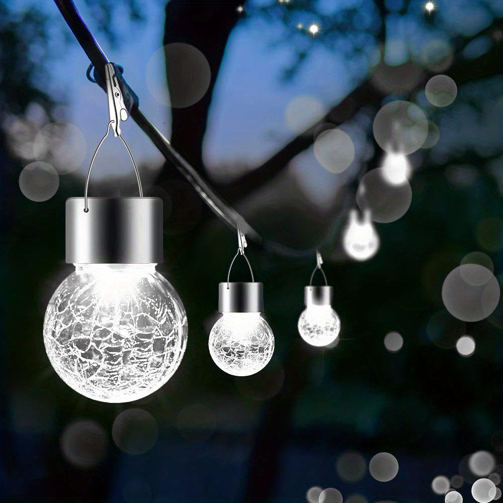 brighten your garden with 12 packs of decorative hanging solar lights waterproof multicolor warmwhite options details 9