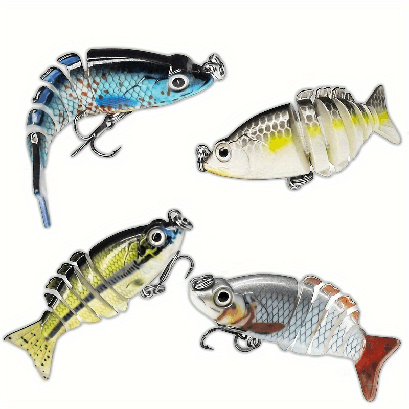 Elbourn Fishing Lures for Bass Swimbaits Slow Sinking Bionic