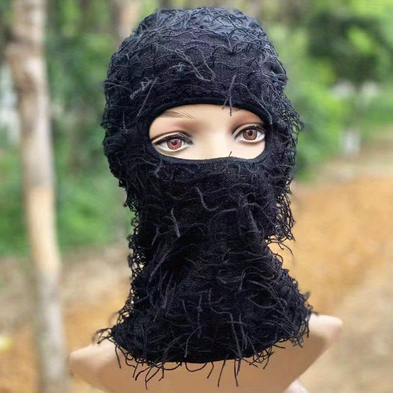 Spring Autumn Honeycomb Cloth Balaclava Hat Breathable - Temu